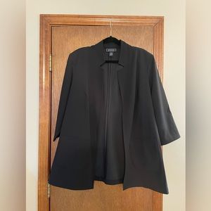 2X Black Professional Blazer